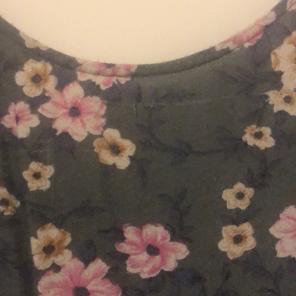 AEO Open Back Floral Blouse - Picture 5 of 7